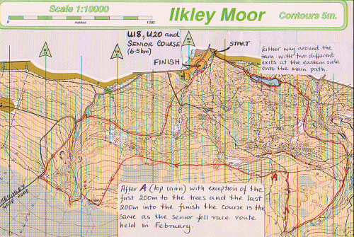 Ilkla Moor Baht'at junior fell races